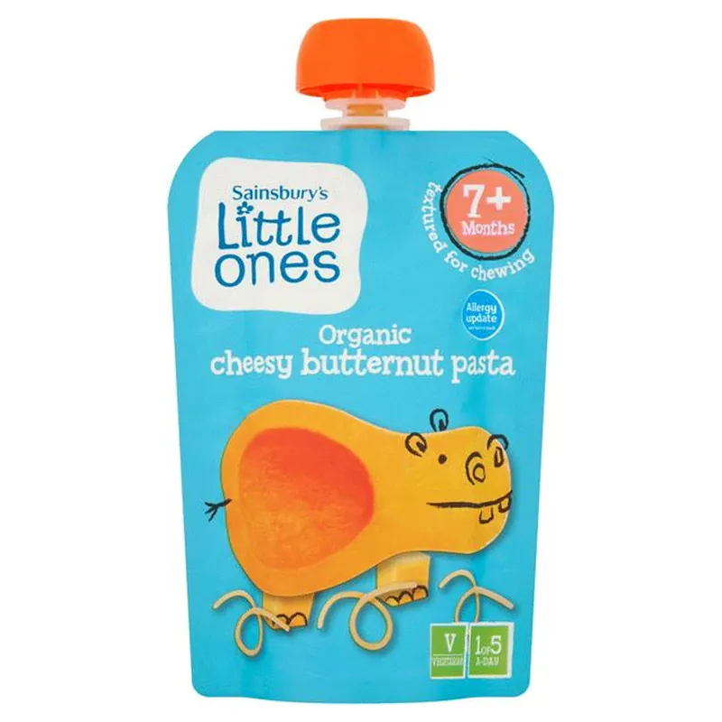 Sainsbury’s Little Ones Organic Cheesy Butternut Pasta 7+ Month 130g