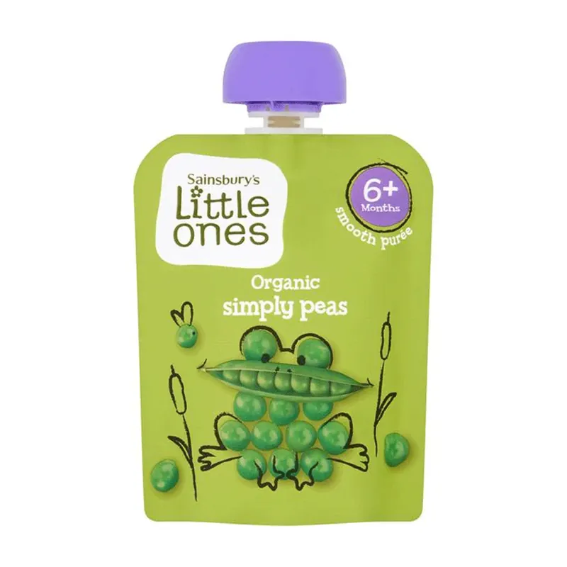 Sainsbury’s Little Ones Organic Simply Peas 70g