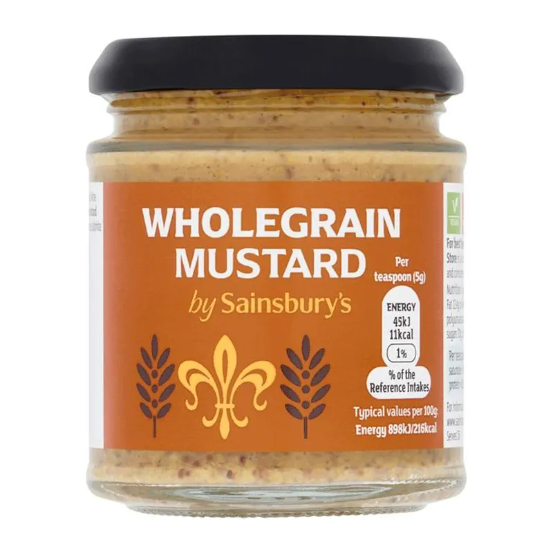 Sainbury’s Wholegrain Mustard 180g