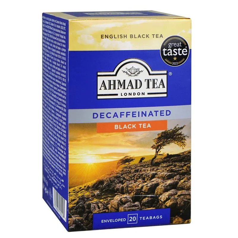 Ahmad Tea Decaffeinated Black Tea 20s