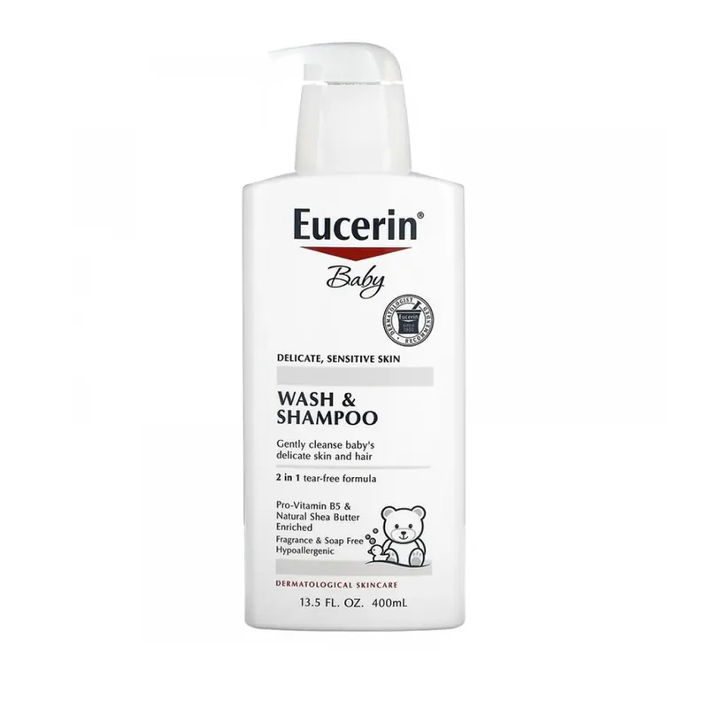 Eucerin Baby Wash & Shampoo 2in1 400ml