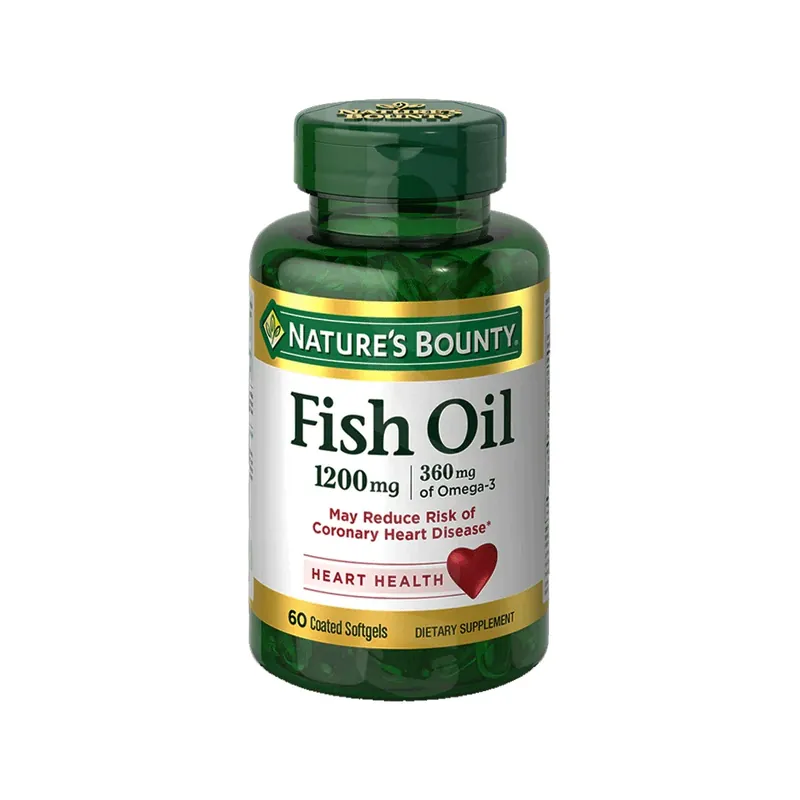 Natures Bounty Odor-Less Fish Oil 1200mg 60 Soft Gels