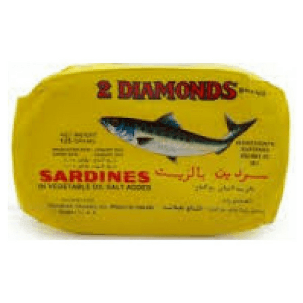 2 Diamonds Sardines Vegtable Salt