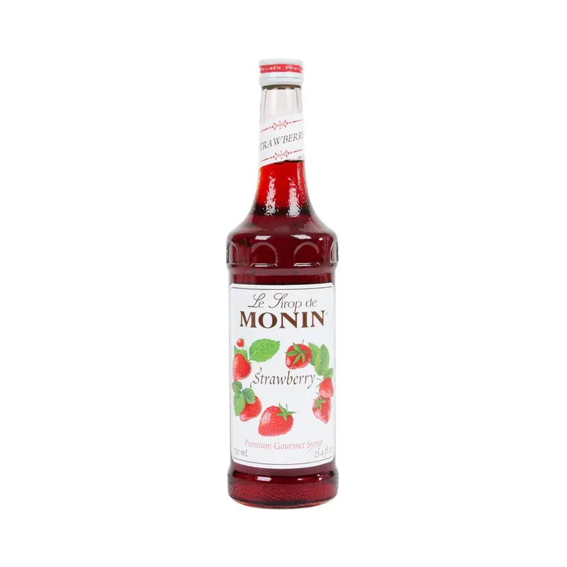 Monin – Fraise/strawberry Syrup 1ltr