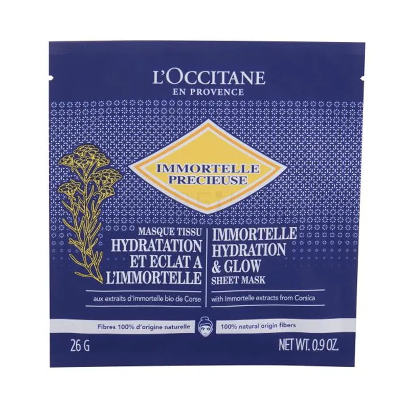 L’occitane Immortelle Hydration & Glow Sheet Mask 26g
