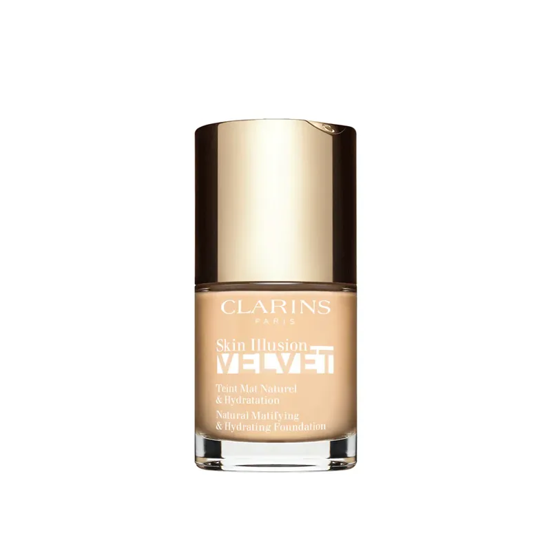 Clarins Skin Illusion Velvet Foundation 100.3n 30ml