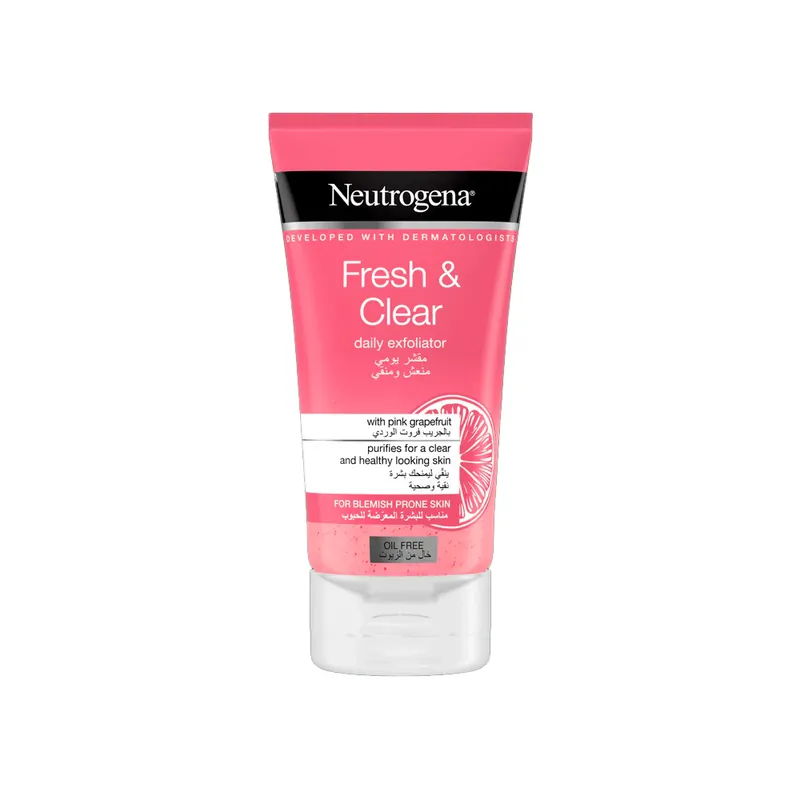 Neutrogena Fresh & Clear Pink Grapefruit Scrub 150ml