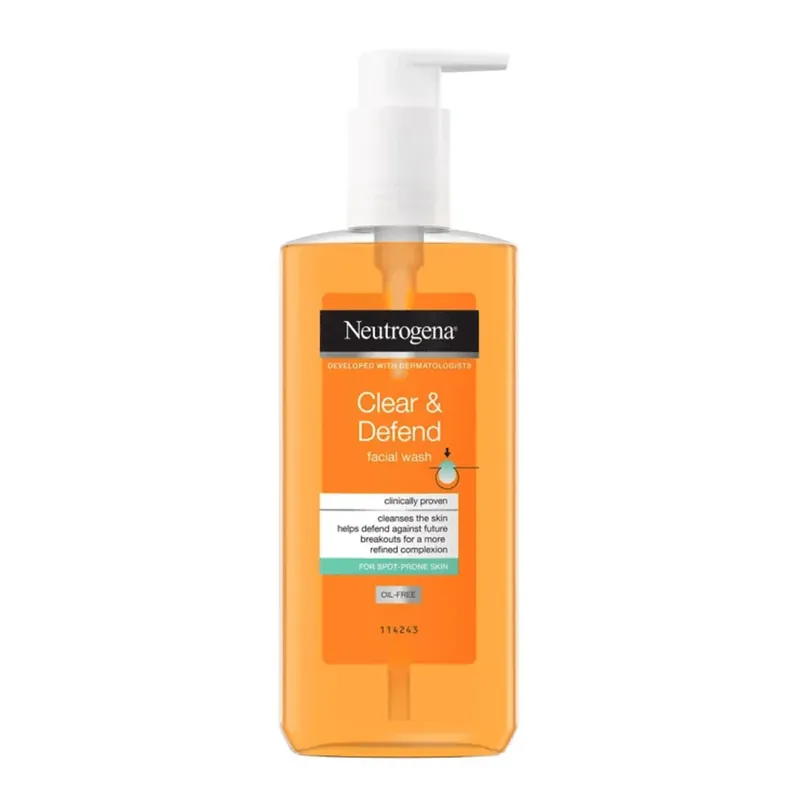 Neutrogena Clear & Defend Facial Wash 200ml