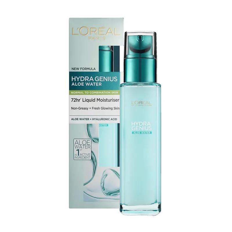 Loreal Hydra Genius Aloe Water Normal To Dry Skin 70ml