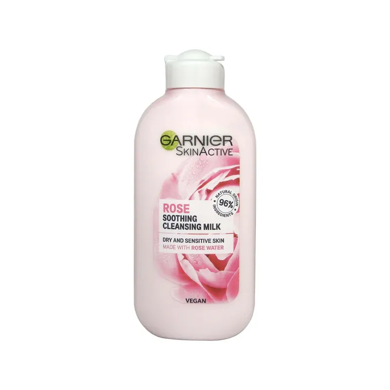 Garnier Skin Active Cleansing Milk Rose Water 200ml