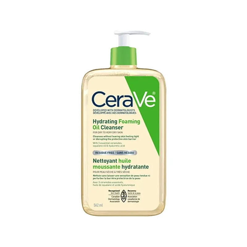 Cerave Hydrating Foaming Oil Cleanser 562ml (canada)