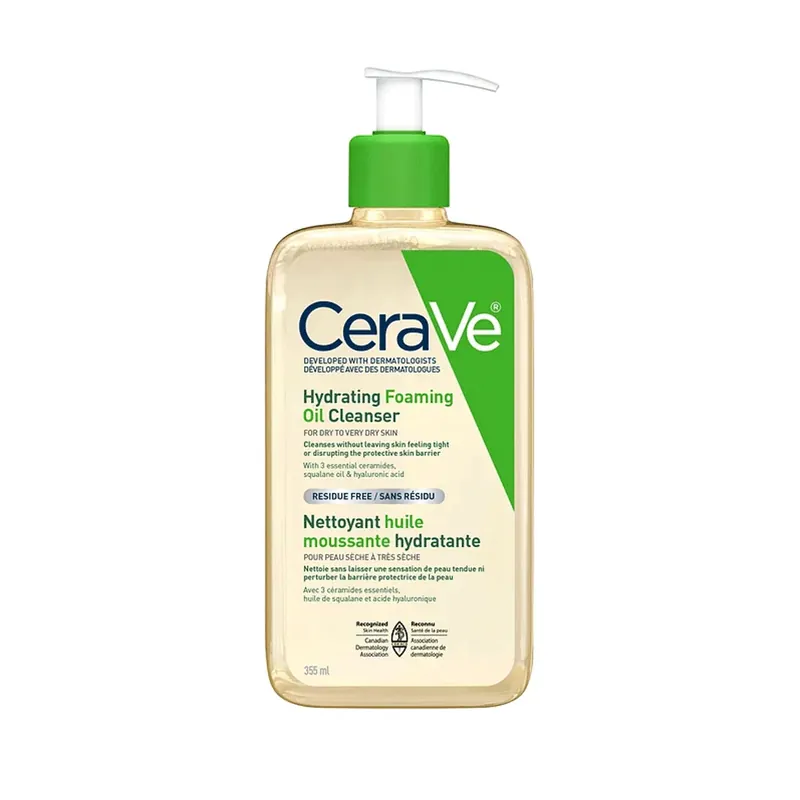 Cerave Hydrating Foaming Oil Cleanser 355ml (canada)