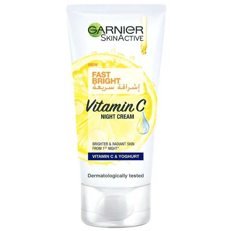 Garnier Skin Active Fast Bright Vitamin C Night Cream 50ml