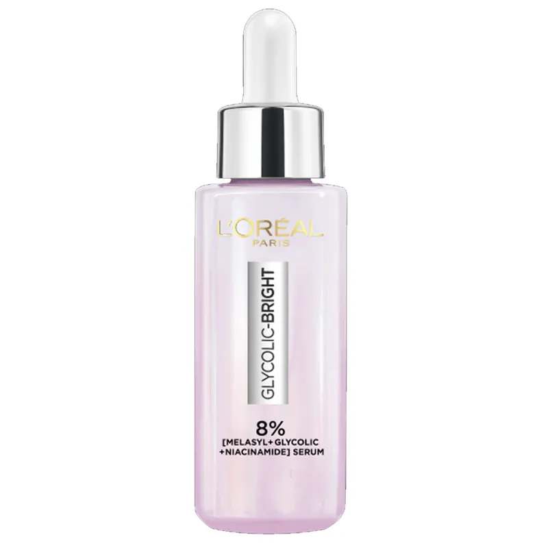 L’Oreal Paris Glycolic Bright 8% Melasy Acid + Niacinamide Serum 30ml
