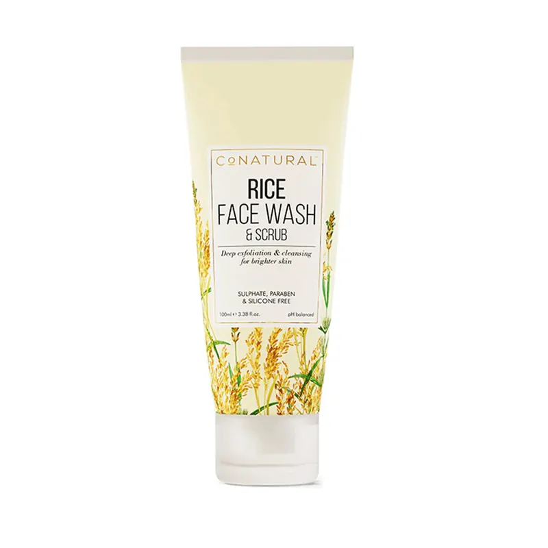 Conatural Rice Face Wash & Scrub 100ml