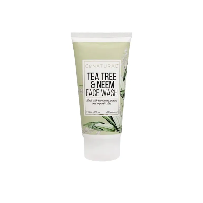 Conatural Tea Tree & Neem Face Wash 60ml