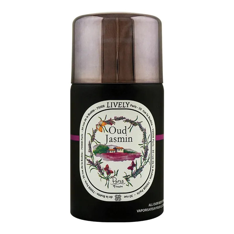 Lively Oud Jasmin Paris Body Spray 250ml