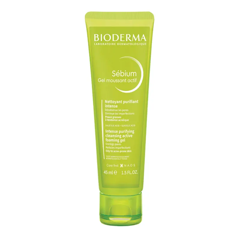Bioderma Sebium Moussant Actif Gel 45ml