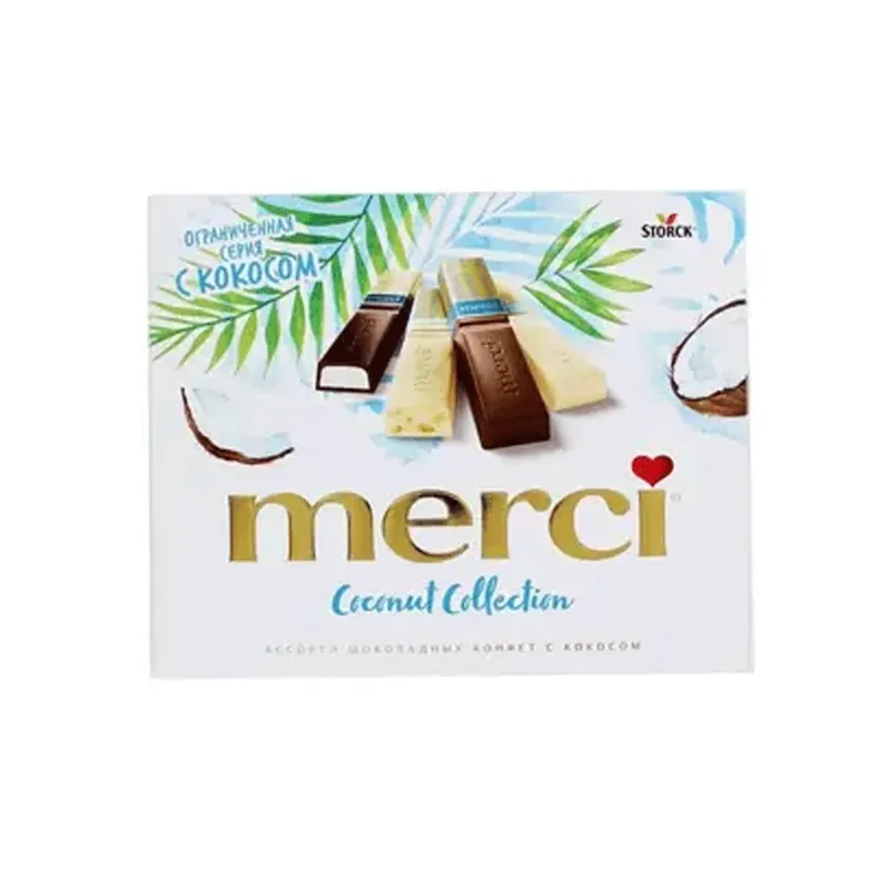 Storck Merci Coconut Collection Chocolate 250g