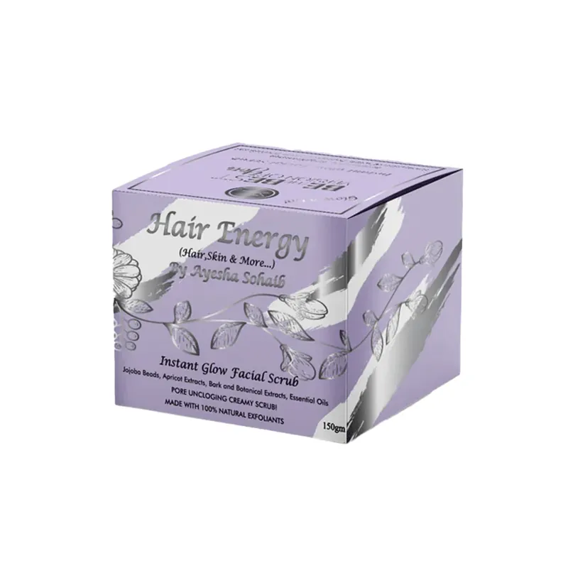 Hair Energy Skin Care Instant Glow Facial Scrub 150gm