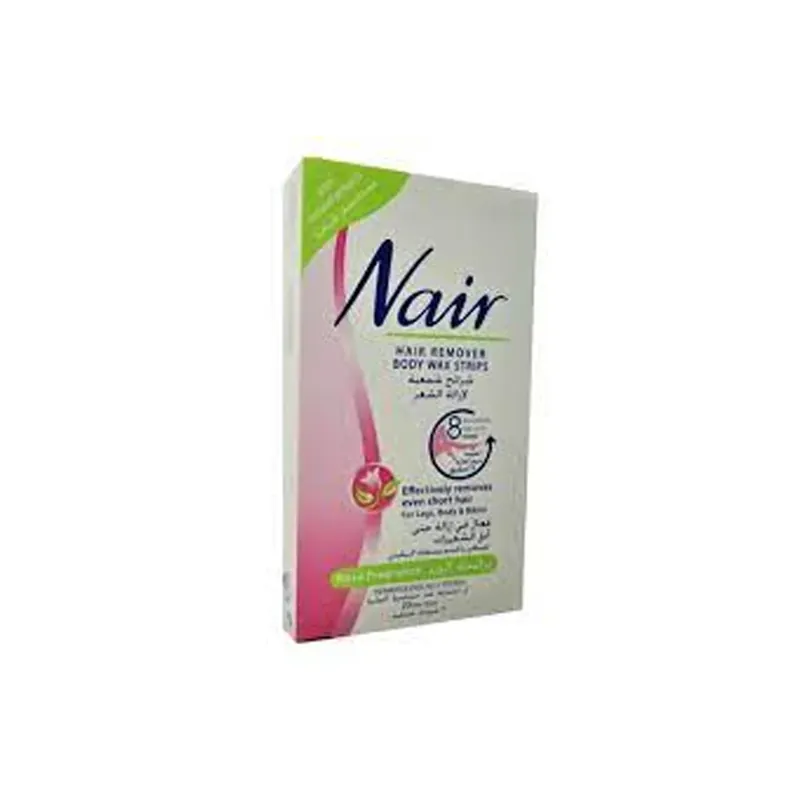 Nair Body Wax Strips Charcoal 20s