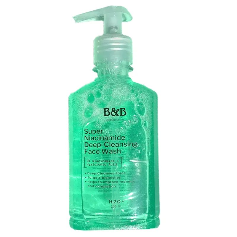 B&b Super Niacinamide Deep Cleansing Face Wash 250ml