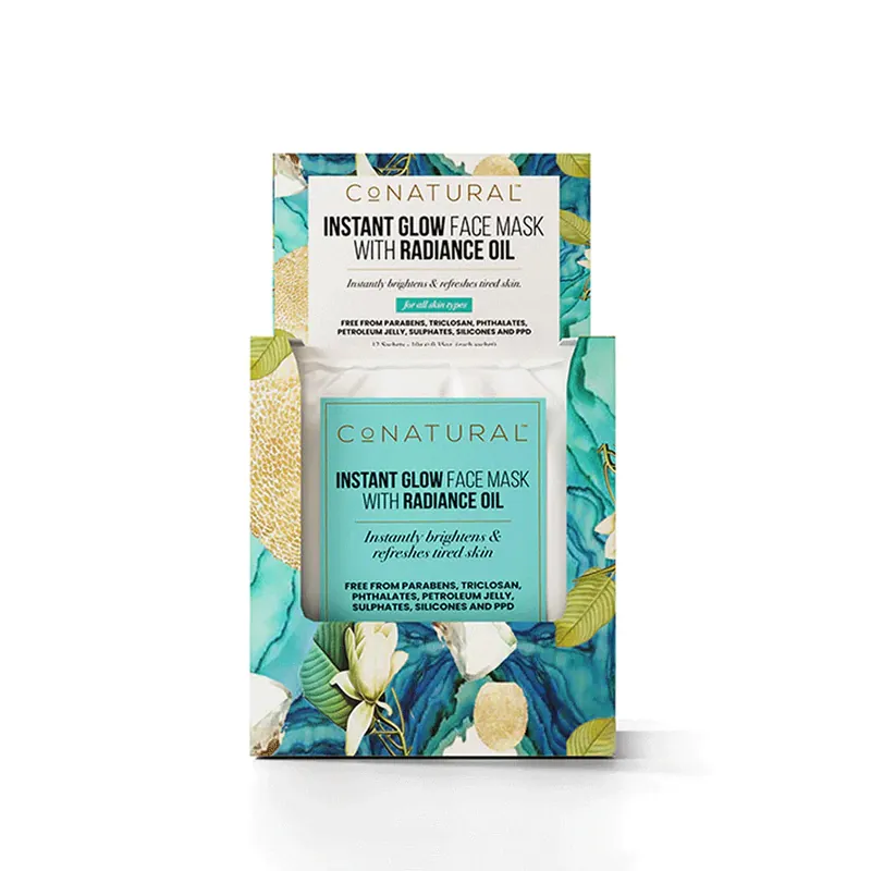 Conatural Instant Glow Mask With Radiance Oil 10g