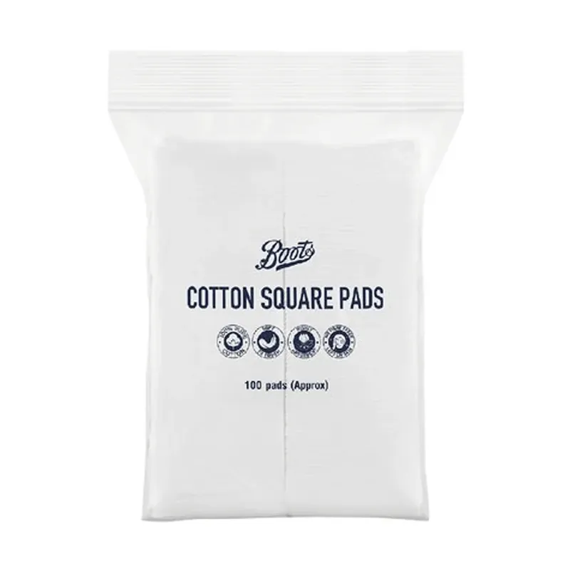 Boots Cotton Wool Puff Squar 100s