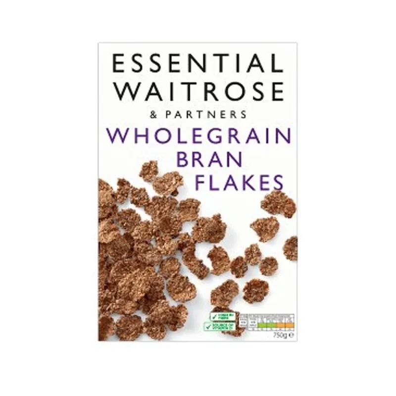 Waitrose Whole Grain Bran Flakes 750g