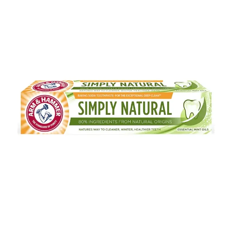 Arm & Hammer Simply Natural Toothpaste 75ml