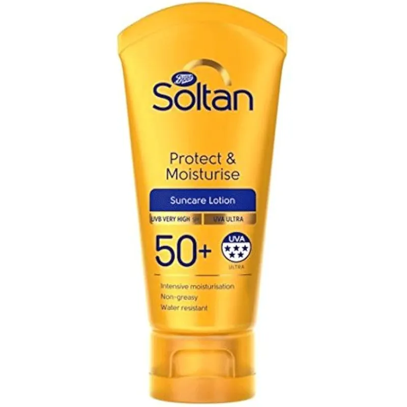 Boots Soltan Protect & Moisturise Suncare  Mini Lotion 50+ Spf 50Ml