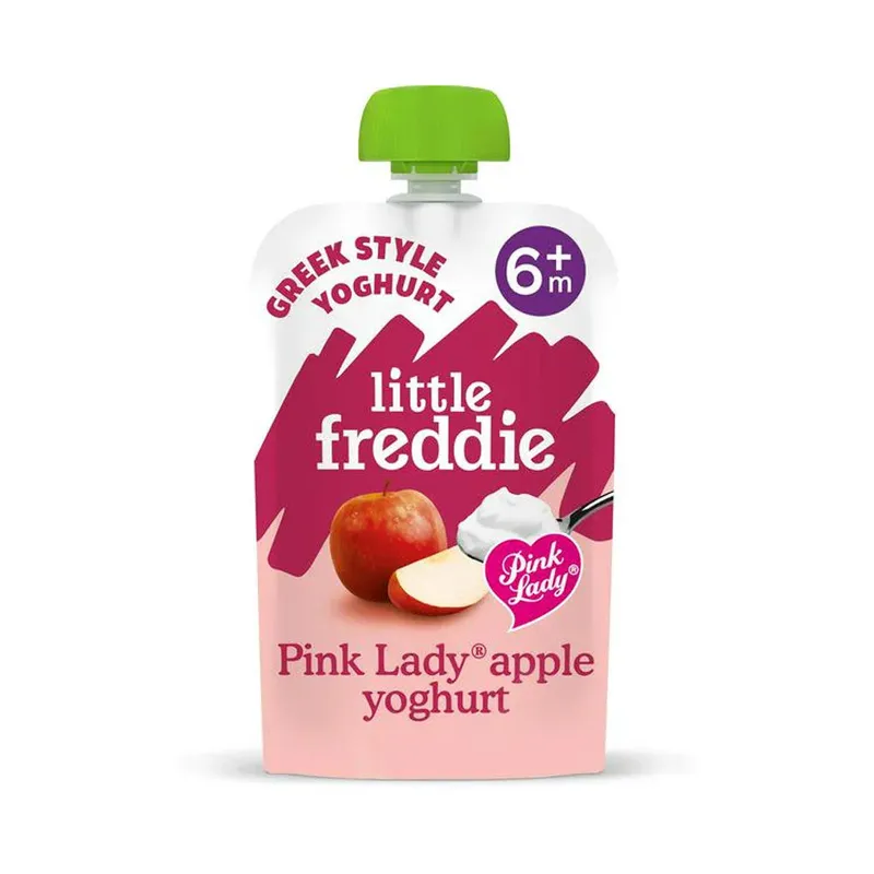 Little Freddie Pink Lady Apple Yogurt Organic +6m 100g