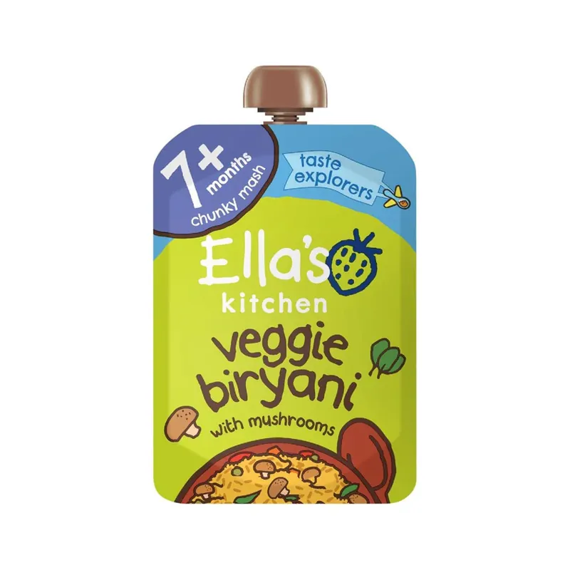 Ella’s Kitchen Veggie Biryani 130g