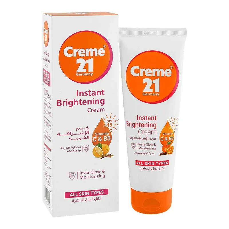 Creme 21 Instant Brightening Cream 100ml