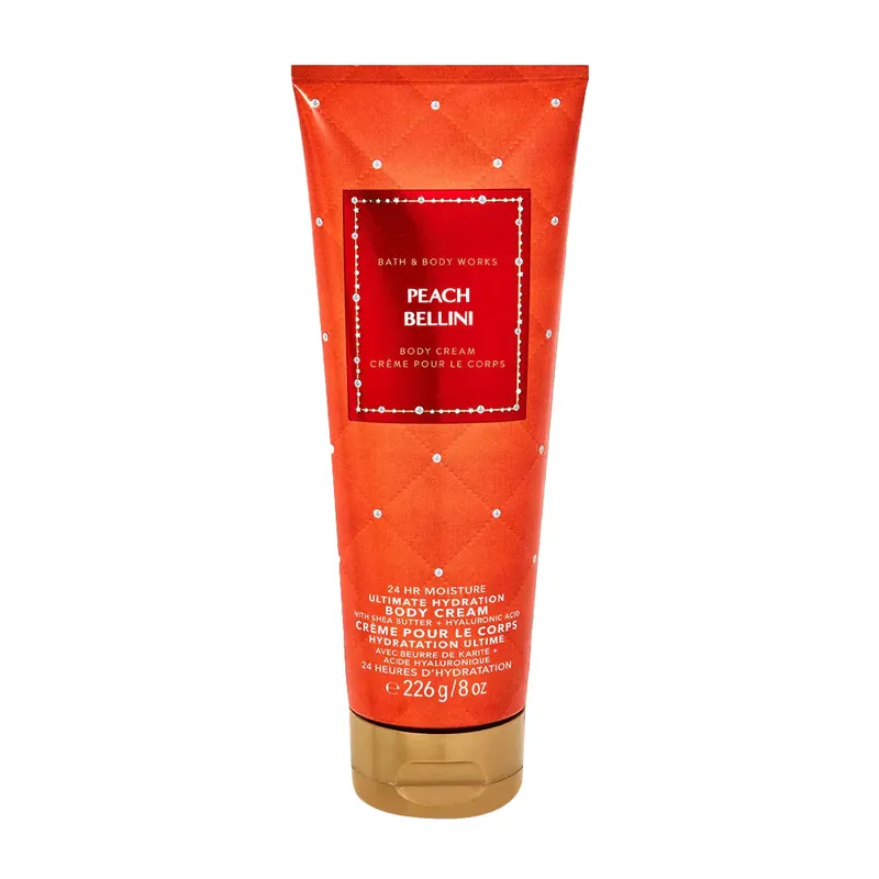 Bath & Body Works Peach Bellini Body Cream 226g