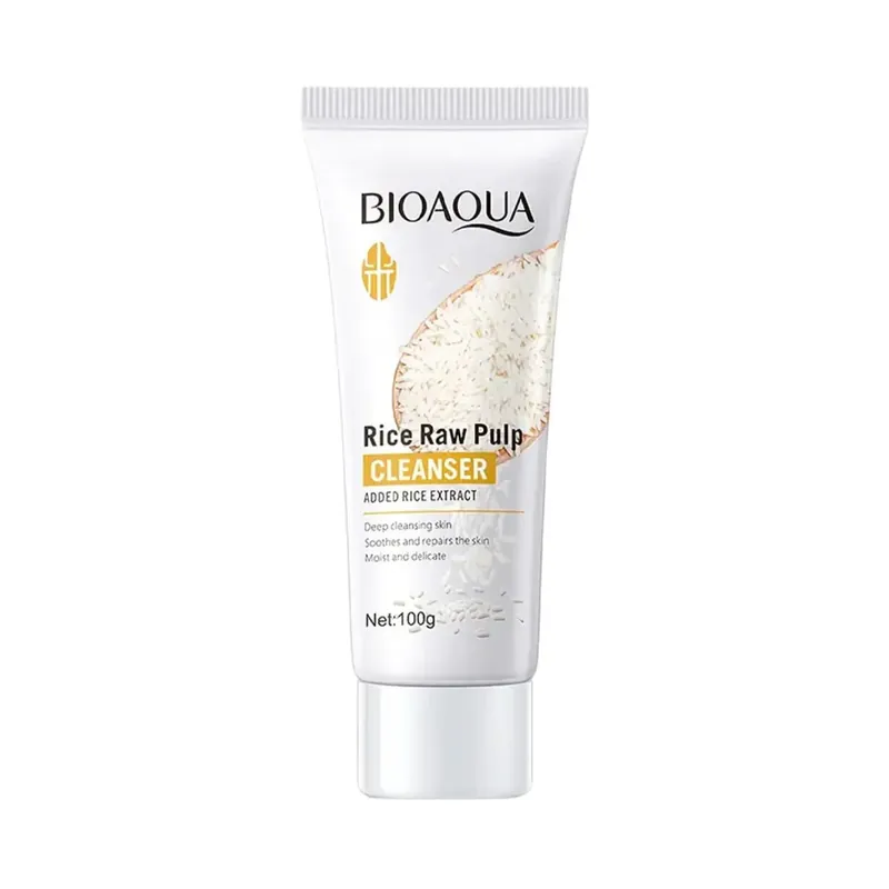Bioaqua Rice Raw Pulp Cleanser 100g