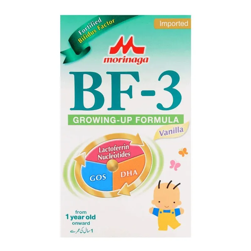 Morinaga Bf-3 Growing Up Formula Vanilla From 1 Year Onwards 300g