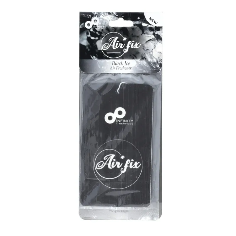 Air Fix Black Ice Paper Card Air Freshner 10g