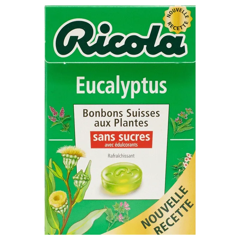 Ricola Eucalyptus Sugar Free Swiss Herb Candy 27.5g