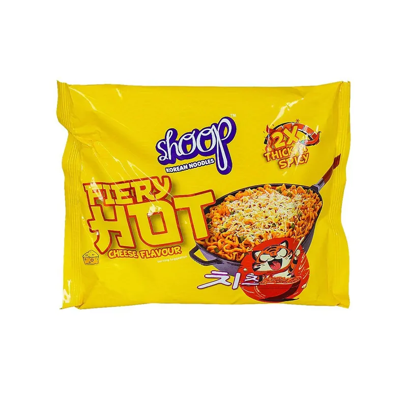 Shan Shoop Firey Hot Cheese Flavour Korean Noodles 140g