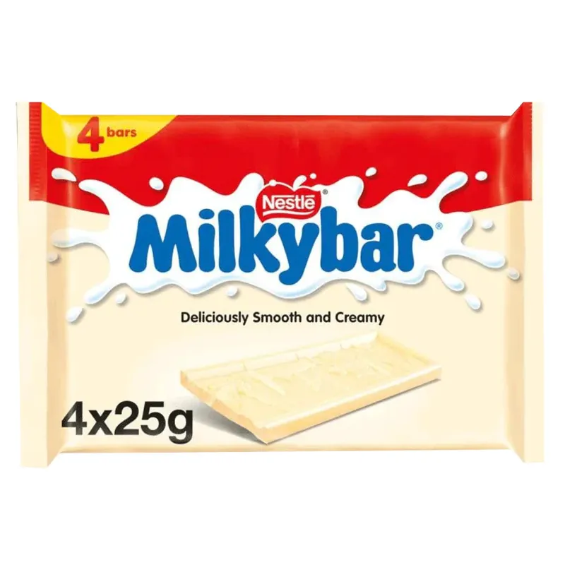 Nestle Milkybar Chocolate 4x25g=100g