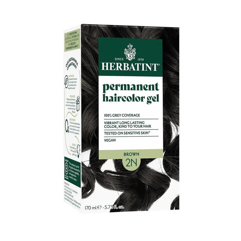 Herbatint Brown 2n Permanent Hair Colour Gel 170ml