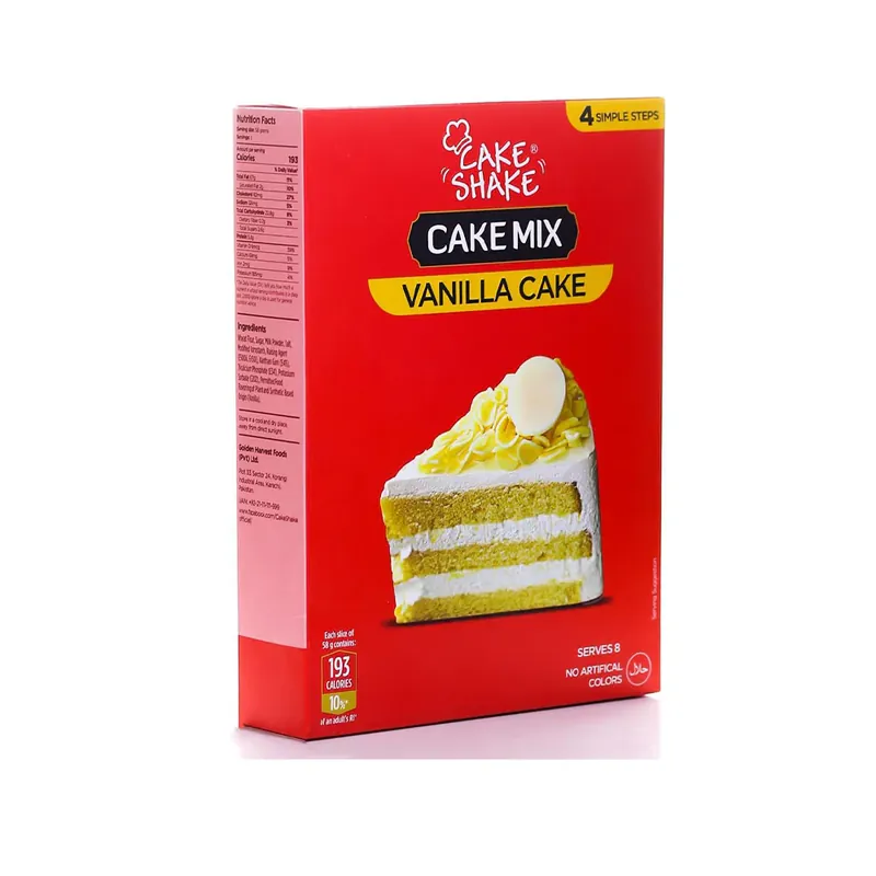 Cake Shake Cake Mix – Vanilla Cake 450g