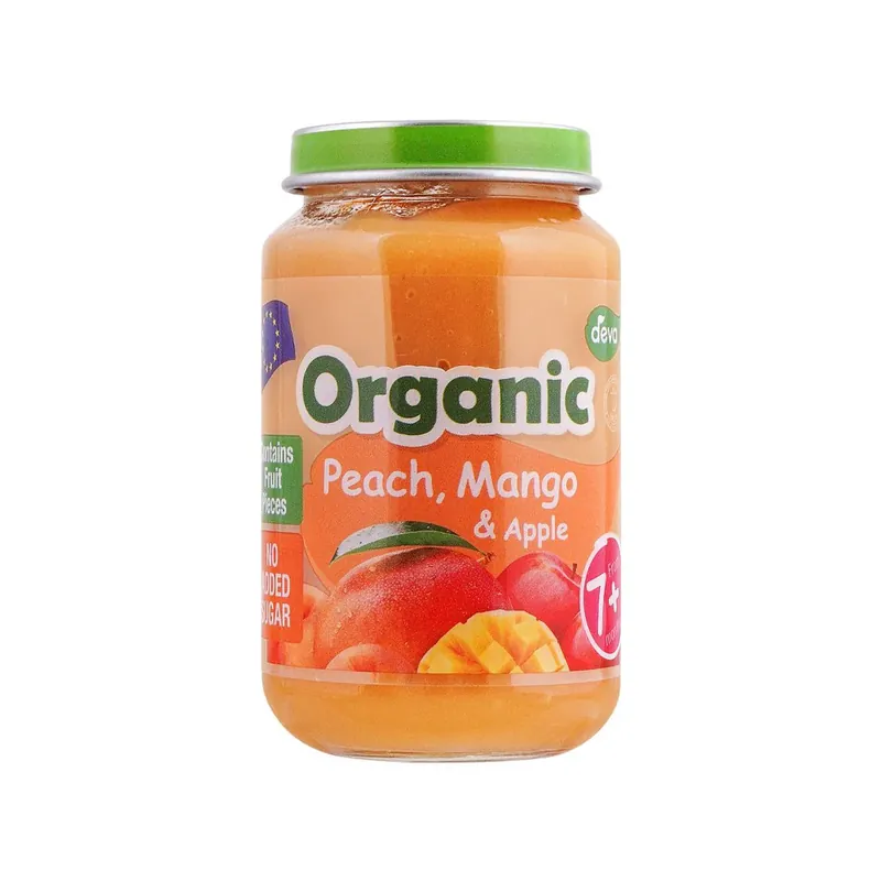 Deva Organic Peach’ Mango & Apple 7 Months 200g