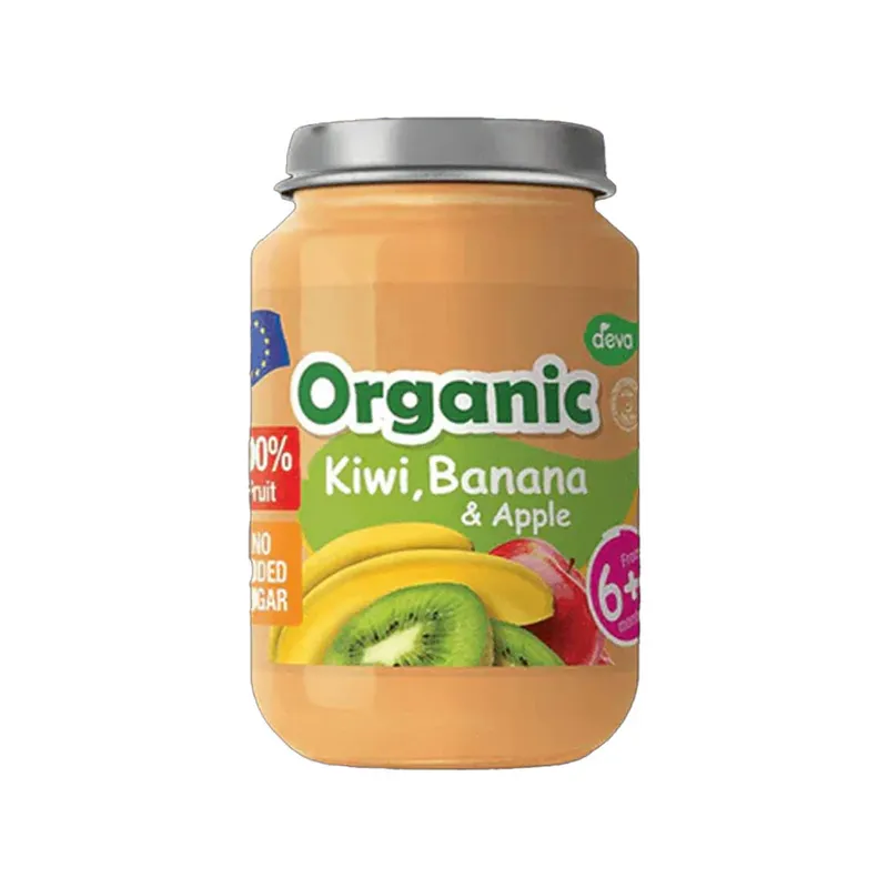 Deva Organic Kiwi’ Banana & Apple 6+ Months 190g