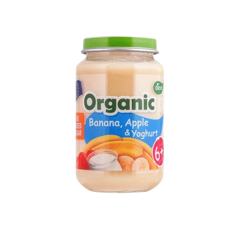 Deva Organic Banana’ Apple & Yoghurt 6 Months 200g