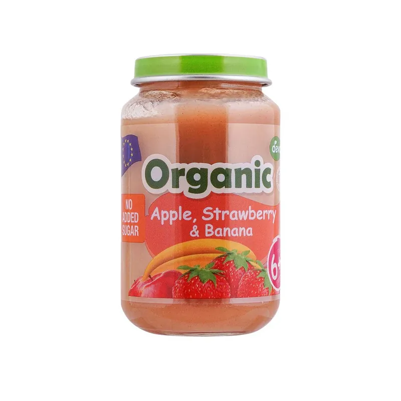 Deva Organic Apple’ Strawberry & Banana 6+ Months 190g