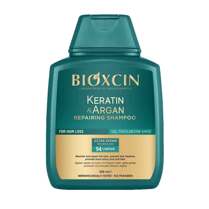 Bioxcin Keratin & Argan Repairing Shampoo 300ml