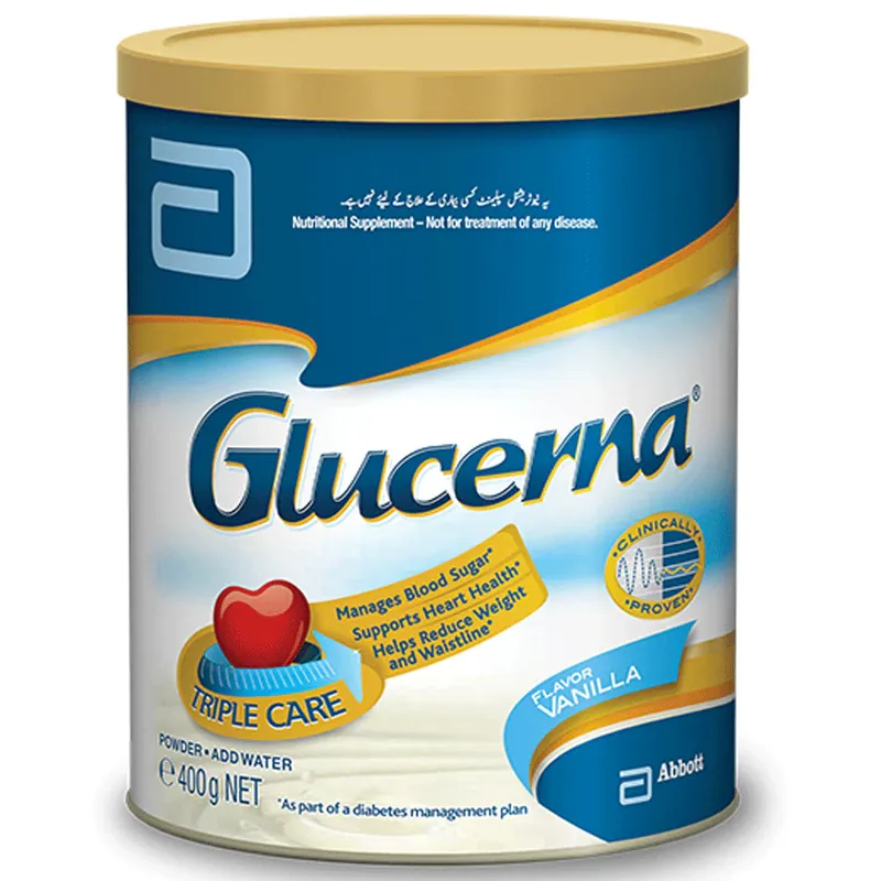 Abbott Glucerna Milk Powder - Vanilla 400g