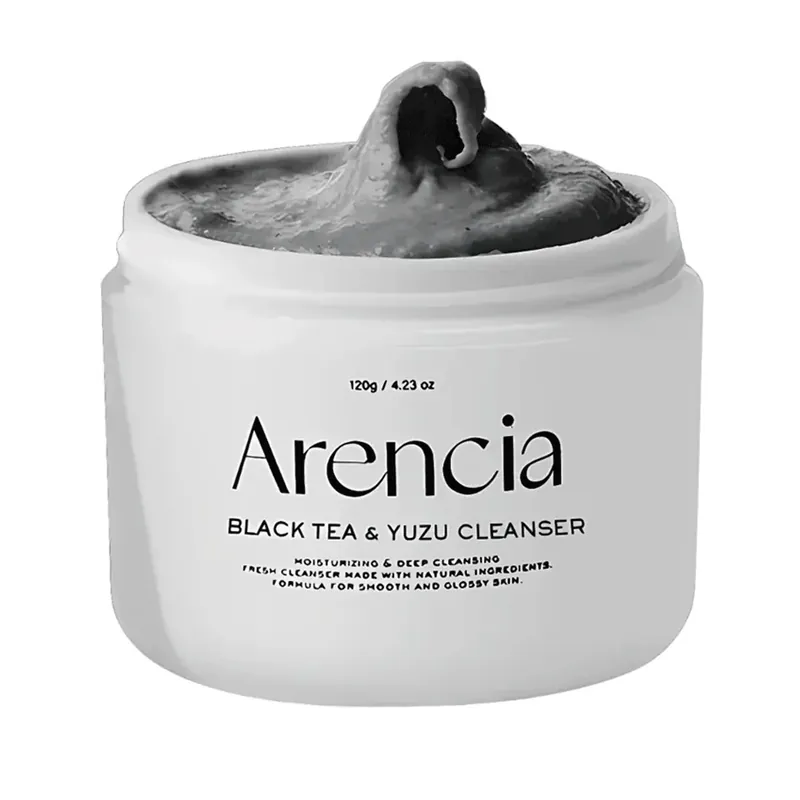 Arencia Black Tea Rice Mochi Cleanser 120g